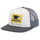 Mountainsmith Logo Trucker Hat, LightCharcoal, One Size, 18-09992-08
