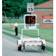 Laser Atlanta Speed Monitor 25" Trailer package, with overspeed, high speed cutoff, 50 Watt solar, extra battery, and SpeedView traffic computer, measuring in  miles per hour MPHSMT25MEX
