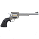 Magnum Research BFR Revolver, .480 Ruger, 7.5 in barrel, stainless steel frame, Uncle Mike's rubber grip, revolving chamber, single-action, trigger activated transfer bar, black, fixed front, adjustable rear, 5 round magazine, MR-BFR-14-FRRMPG