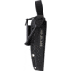 Mr. Blade Orca Fixed Blade Knife, 10in Overall, 5.25in Stonewash Stainless Blade, Black Rubberized Nylon Handle, Kydex Sheath, MB371