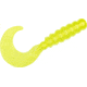 Mr. Crappie Grub, Hot Chartreuse, 2in, MRCG2-83
