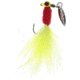 Mr. Crappie by Strike King Maribou Sausage Spin, Underspin Marabou Jig Fishing Lure, Red Rooster, 1/8oz, 2-Pack, MRCSHSI18-576, MRCSHSI18-576