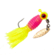Strike King Mr. Crappie Sausage Head Spins Pre-Rigged Crappie Thunder Fishing Lure, Underspin Jig, 1/16oz, Number 2 Hook, Willow Leaf Blade, 2-Pack, HotChicken.com, MRCSHSIPCT116-242