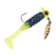 Strike King Mr. Crappie Sausage Head Spins Pre-Rigged Slabalicious Fishing Lure, Underspin Jig, 1/8oz, Number 2 Hook, Willow Leaf Blade, 2-Pack, June Bug, MRCSHSIPS18-188