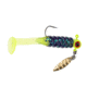 Strike King Mr. Crappie Sausage Head Spins Pre-Rigged Slabalicious Fishing Lure, Underspin Jig, 1/8oz, Number 2 Hook, Willow Leaf Blade, 2-Pack, June Bug, MRCSHSIPS18-188