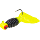 Mr. Crappie by Strike King Sausage Head, Pre-Rigged Jig Fishing Lure, Tuxedo Black Chartreuse, 1/8oz, 3-Pack, MRCSH18-183, MRCSH18-183