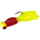 Mr. Crappie by Strike King Sausage Head, Pre-Rigged Jig Fishing Lure, Red Chartreuse, 1/16oz, 3-Pack, MRCSH116-187, MRCSH116-187