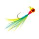 Strike King Mr. Crappie Teen-Zee Sausage Head Jighead, Unique Wide Head Shape, Number 6 Hook, 1/16oz, 6-Pack, Limetreuse, MRCSHTH116-211