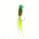 Mr. Crappie by Strike King Slab Daddy Live Hair, Hair Jig Fishing Lure, Olive Oyl, 1/16oz, 2-Pack, MRCSBLHJ116-326, MRCSBLHJ116-326