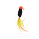 Mr. Crappie by Strike King Slab Daddy Live Hair, Hair Jig Fishing Lure, Orange Tuxedo 1/16oz, 2-Pack, MRCSBLHJ116-574, MRCSBLHJ116-574