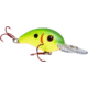 Mr. Crappie by Strike King Slab-Hammer Lure, Medium Diving Fishing Crankbait, Limetreuse Pink Belly, 3/8oz, SHCC3-627, SHCC3-627