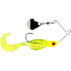 Mr. Crappie by Strike King Spin Baby Fishing Lure, Spinnerbait, Chartreuse Shiner, 1/8oz, MRCSB18-195, MRCSB18-195