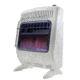 Mr. Heater Vent-Free Blue Flame Natural Gas Heater - 20000 BTU, White, F299721