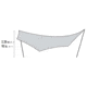 MSR Rendezvous Wing, 200 sq. ft, 12-Person, Amber, 10826