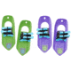 MSR Tyker Snowshoes, Dino Green, Purple Power