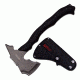 Mtech 14.5in, Stainless Steel Blade, Black Rubberized Nylon Fiber Handle MT-AXE13SW