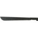 Mtech 22.75 in Machete w/ Sheath, Black, C-4114BSS