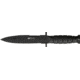 Mtech Fighting Black Finish Knife, 10.5in. MT575