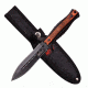Mtech Fixed Blade, 9.5in, Stainless Steel Blade, Handle MT-20-74PW