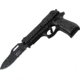 Mtech Folder Pistol-Shaped Knife, Black MTA818BK