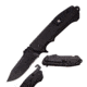 Mtech Folding Blade, 3.25in, Stainless Steel Blade, Black Anodized Aluminum Handle MT-889BK