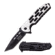 Mtech Folding Blade, 3.5in, Stainless Steel Blade, Handle MT-A939SL