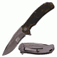 Mtech Folding Blade, 3.75in, Stainless Steel Blade, Handle MX-A834DGS
