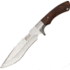 MTech Hunter Fixed Blade Knife,7.5in,Recurve Blade,Brown Pakkawood Handle MTX8075