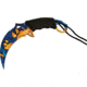 Mtech Karambit Fixed Blade Blue