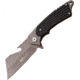 Mtech Cleaver Spring Assisted Knife w/Bottle Opener, 3.25 in, 3Cr13 Stainless Steel Stainless Steel, Black, MT-A1186GY