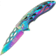 Mtech Rainbow Folder Knife MTA822RB
