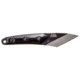 Mtech Wharncliffe Fixed Blade Knife, 1.6 in, 3Cr13 Stainless Steel Stainless Steel, Black, MT-20-93B