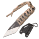 Mtech Wharncliffe Fixed Blade Knife, 1.6 in, 3Cr13 Stainless Steel Stainless Steel, Camo, MT-20-93C