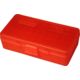 MTM 50 Round 45ACP/10MM Red Pistol Ammo Box