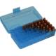MTM 50 Round 9MM-380 Blue Pistol Ammo Box P509M24