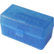 MTM Ammo Box 50 Round Flip-Top 243 308 Win 220 Swift, Clear Blue RM-50-24