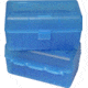 MTM Ammo Box 50 Round Flip-Top 243 308 Win 220 Swift, Clear Blue RM-50-24