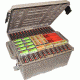 MTM ammo Crate 7.25 deep, Dk Earth, large ACR8-72