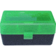 MTM Case-Gard 50 Rifle Ammo Boxes .22-250 To .308 Clear Green/Black