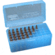 MTM Case-Gard 50 Rifle Ammo Boxes .22 Bench Rest &amp; 6mm PPC Blue