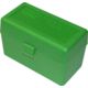 MTM Case-Gard 50 Rifle Ammo Boxes .220 Swift to .458 Winchester Green RL-50-10