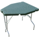 MTM Forest Green Shooting Table PST11