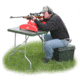 MTM Forest Green Shooting Table PST11
