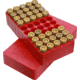 MTM J-50 Slip-Top Boxes .45 Auto Red