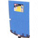 MTM Jammit Target Stand Backers Blue 12/ct 78E1BE96, MTTB2012