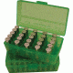 MTM P50 Fliptop Box Handgun .38-.357 Magnum Clear Green