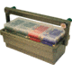 MTM Shotshell Box Caddy, Army Green/Clear, SSC