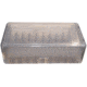 MTM Slip-Top Ammo Box 50 Round Square Hole 41 - 44, Clear Smoke E50-45-41