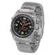 MTM Special Ops Men's Silver Silencer Watch,Stainless Steel Band 855312003320