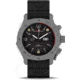 MTM Special Ops Vulture Wristwatch Grey Black Dial &amp; Black Rubber II Band, Grey, 47mm, VGBDBKR2MTM